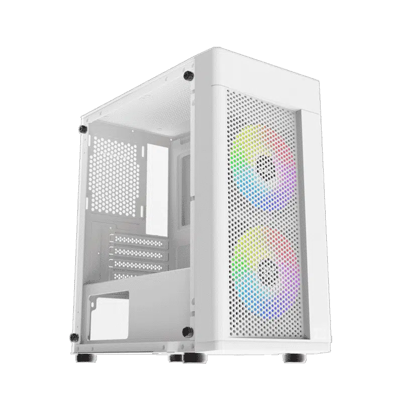 VỎ CASE XIGMATEK AERO ARTIC 2F (Mini Tower/Màu Trắng) - Protech Computer
