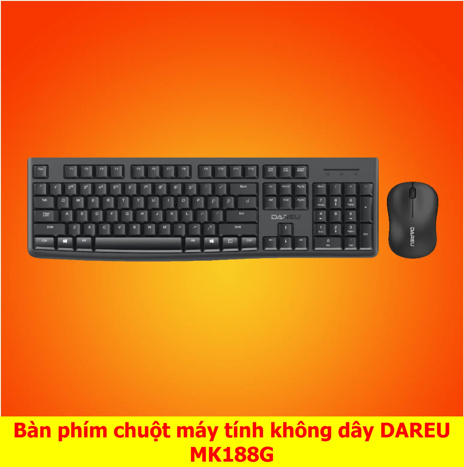 Bộ bàn phím, chuột DareU MK188G - Protech Computer