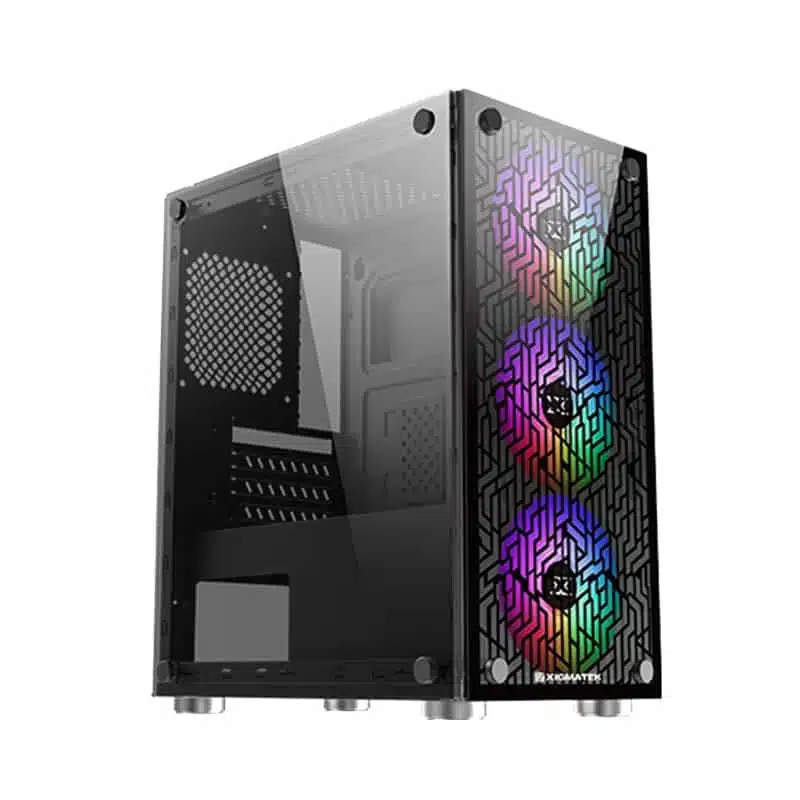 VỎ CASE XIGMATEK NYX 3F RGB - Protech Computer
