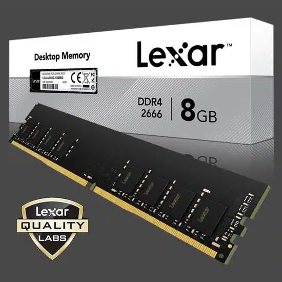 Ram Lexar DDR4 Dung lượng 8GB Bus 2666MHz