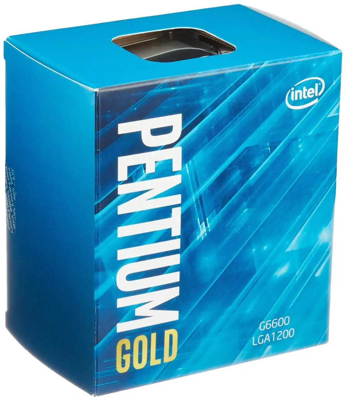 Intel Pentium Gold G-6600 2 nhân 4 luồng với xung nhịp 4.1 GHz