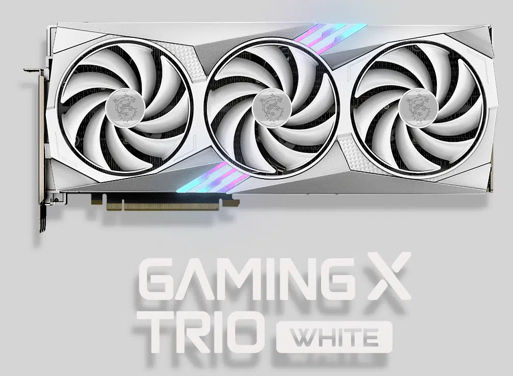 Card Màn Hình MSI GeForce RTX 4070 Ti Gaming X Trio 12GB WHITE - Protech Computer