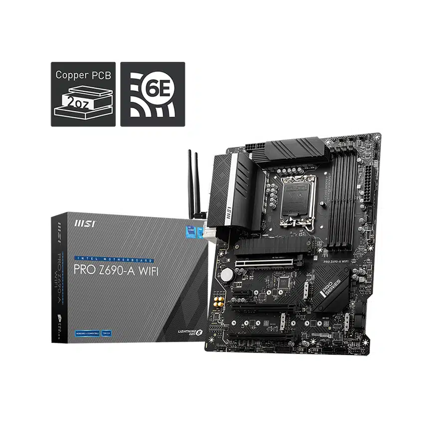 Mainboard MSI PRO Z690-A WIFI DDR4 - Protech Computer
