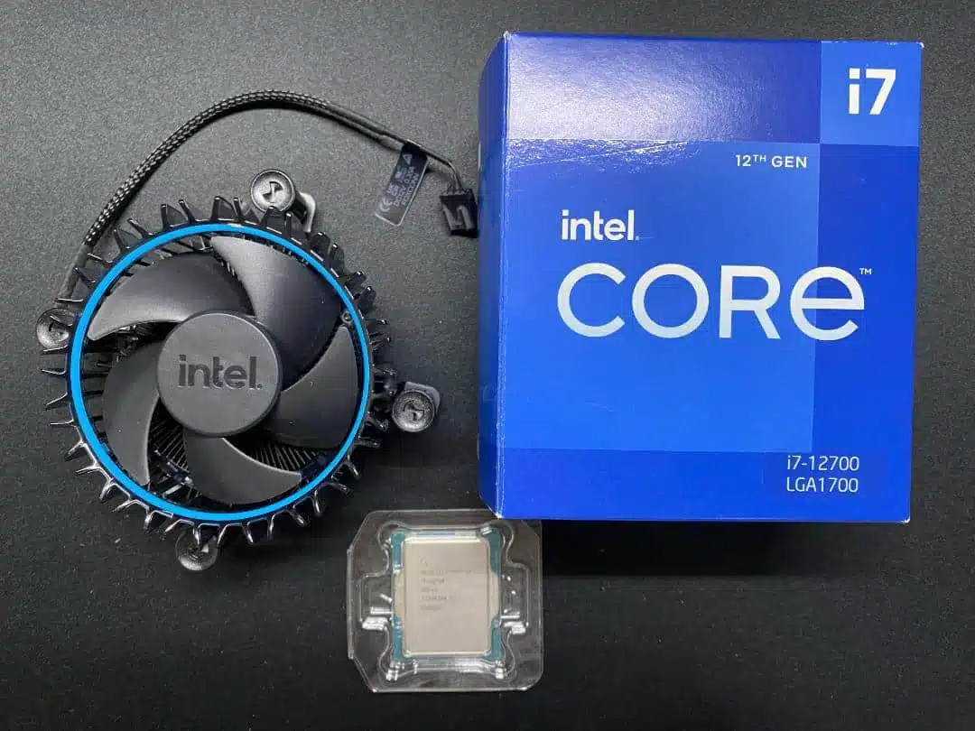 CPU Intel Core i7 12700 Alder Lake Và Tản Nhiệt Stock Mới - Protech Computer