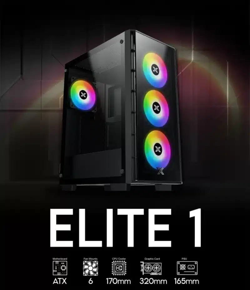 vỏ case xigmatek elite one của bộ PC 40 triệu