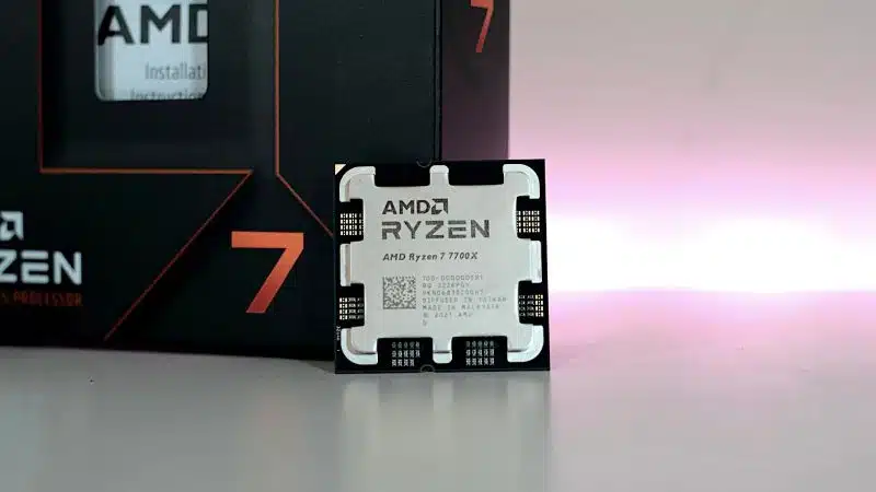 AMD Ryzen 7 7700X trong cấu hình PC 40 triệu AMD