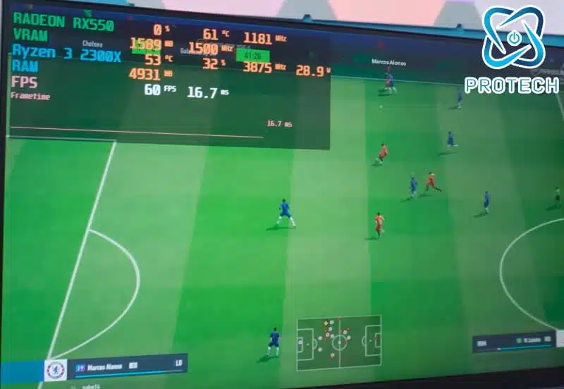 máy tính 8tr chơi tốt game Fifa Online 4