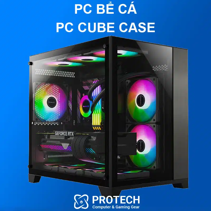 PC bể cá - PC Cube case