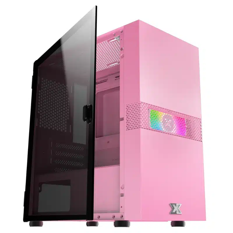 Bộ máy gaming màu hồng Xigmatek Fadil Queen 1F